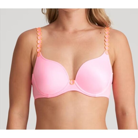 Marie Jo Marie Jo Tom Padded Bra Heartshape Pink Orange 36F